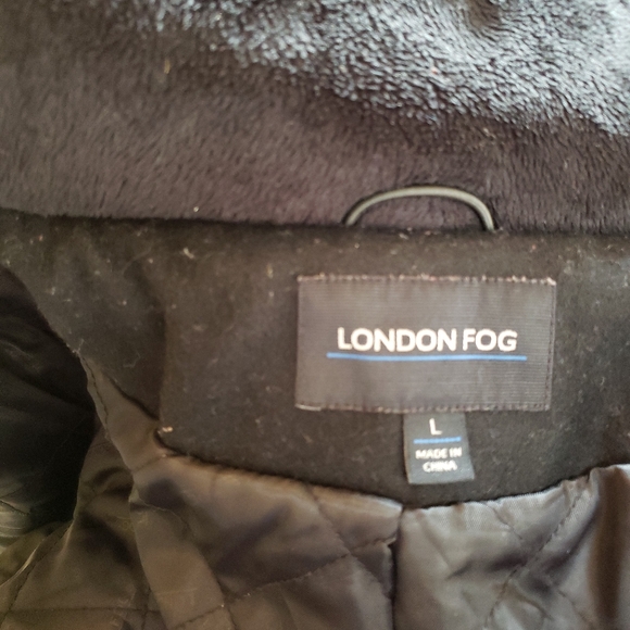 London Fog Warm Wool Coat - Picture 9 of 10